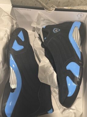 Jordan Air Jordan 14 Retro Black/University Blue